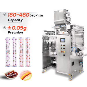 Machine de remplissage et d'emballage semi-automatique multifonction pour bâtonnets glacés, crèmes, boissons et aliments liquides, facile à utiliser - Product Image 1