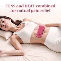 Appareil de massage TENS professionnel pour usage domestique, sans fil, portable, intelligent, avec thérapie thermique pour soulager les douleurs menstruelles
