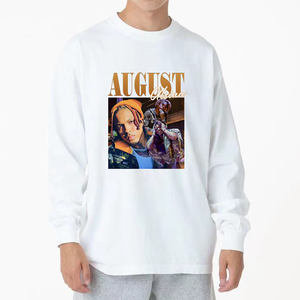 Tupac rapper ca sĩ màn hình in chuyển tùy chỉnh cho dịch vụ in dtf cho áo thun có thể giặt Vật liệu thú cưng - Product Image 3