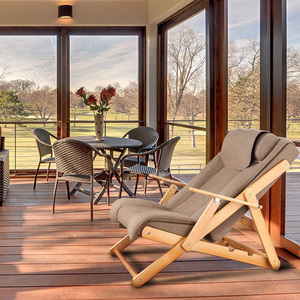 Spazio-risparmio energetico Elettrico Multifunzione In Legno di Faggio Massaggio Rilassante Per Il Tempo Libero Sedia Pieghevole Sedia del Salone di Massaggio - Product Image 5