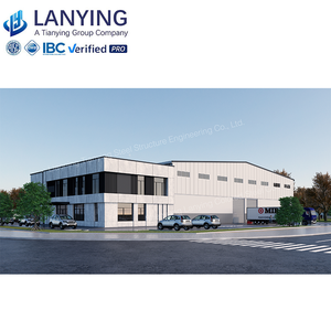 مباني فولاذية مسبقة الصنع يمكن استخدامها لمواقف طائرات المطارات والمستودعات وصالات الألعاب الرياضية - Product Image 3