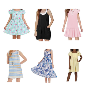 Robes d'été unisexe en gros 2026, 0-14 ans, modèle 418, tissu léger, lots mixtes, défauts d'inventaire <3%, lot de stock CN/FUJ 99999 - Product Image 2