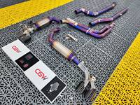 Pièces automobiles d'usine chinoise, jeu complet de soupapes d'échappement avec collecteur catalytique pour BMW F30 330e