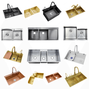 Lavello da Cucina a Doppia Vasca in Acciaio Inossidabile 304 Rinforzato, Grado Commerciale da Incasso, Vendita all'Ingrosso per Progetti - Product Image 5