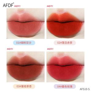 KAQILI Présentoir de rouge à lèvres liquide mat étanche sans transfert Tube de couleur bonbon longue durée 24pcs brillant à lèvres en velours - Product Image 6