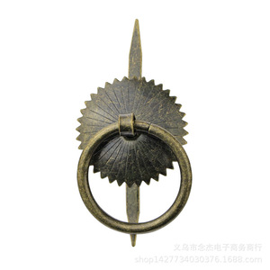 Cd8 Ring Handle 55mm Pin 40mm <b>Pad</b> 40mm Ring Antique Bronze <b>Drawer</b> Furniture Handle - Product Image 5