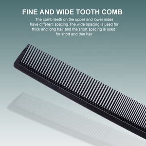 Mu1 Gloway — peigne professionnel pour coiffeur noir, multi-usage, résistant à la chaleur, statique, accessoire <span class=keywords><strong>de</strong></span> <span class=keywords><strong>coupe</strong></span> en carbone - Product Image 4