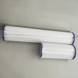Filtre à cartouche plissé de 10 pouces avec matériau PP