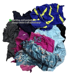 Highly Absorbent 100% Cotton Rags Knit Scraps Fabric Colored Scraps <strong>Export</strong> Oriented Cut 25lb Box Recycled <strong>Textile</strong> <strong>Waste</strong> Clip - Product Image 4