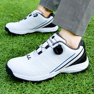 <b>Men</b> Professional Waterproof Golf <b>Shoes</b> Lightweight Rotating Buckle Outdoor Walking <b>Shoes</b> - Product Image 3
