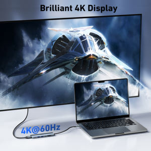 Adaptador Multipuerto <span class=keywords><strong>BENFEI</strong></span> 7 en 1 con USB-C a HDMI 4K@60Hz, Lector de Tarjetas SD/TF, 3 Puertos USB 3.0 y Entrega de Energía de 100W - Product Image 2