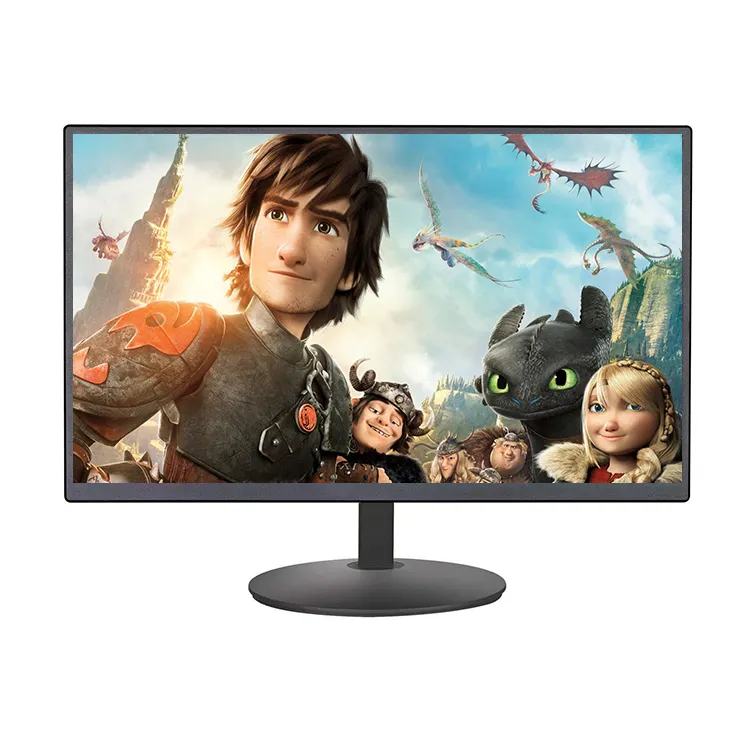 Écran lcd IPS LED de bureau, 18.5 / 19 / 19.5 / 20 / 21.5 / 22 / 23 / 23.6 / 24 pouces, moniteur d'ordinateur