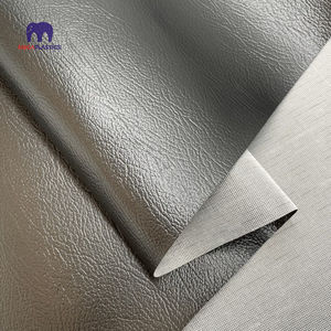 Cuero sintético de PVC resistente al desgaste con textura de corteza brillante para tapicería de sofá y asiento de automóvil - Product Image 5