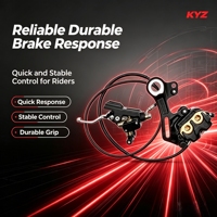 Kit de freinage hydraulique avant et arrière en aluminium CNC haute résistance pour vélos électriques tout-terrain Sur Ron LBX Light Bee X Ultra Bee Talaria