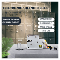 Serrure à solénoïde électronique HLD3875, serrure intelligente de casier, Mini serrure électronique d'armoire pour Application dans les casiers commerciaux