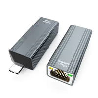 Adaptateur Ethernet Gigabit USB C vers RJ45 YUCHEN, convertisseur réseau filaire USB 3.0, alliage d'aluminium, 1000 Mbps pour ordinateur portable