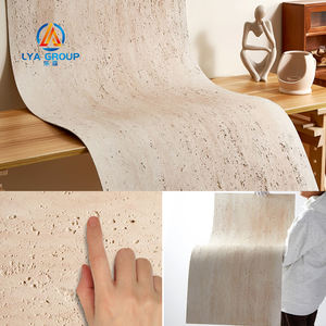 Revêtement mural flexible en pierre 3D MCM, effet travertin, pierre naturelle, carrelage flexible, placage mural flexible - Product Image 5
