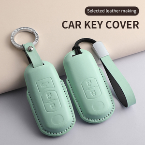 ปลอกกุญแจหนัง PU พรีเมียม พร้อมพวงกุญแจ <span class=keywords><strong>ส</strong></span>ำหรับรถยนต์<span class=keywords><strong>มา</strong></span><span class=keywords><strong>ส</strong></span><span class=keywords><strong>ด้า</strong></span> 3 CX5 CX30 ป้องกันเต็มรูปแบบ ใช้ได้กับรถยนต์นำเข้า ขายส่งจากโรงงาน - Product Image 3