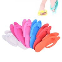 Pantuflas Desechables de Espuma EVA de Diseño Profesional y Alta Calidad para Mujer, Uso en Interiores, Pedicura, Salones de Belleza, Personalizables