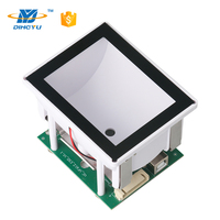Escáner de Código de Barras 2D QR Fijo USB RS232 Blanco DY SCAN para Kiosco/Máquina Expendedora con Velocidad de Escaneo de 35CM/S y 1 Año de Garantía