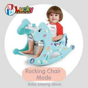 Jouets éducatifs Lucky Toys 3 en 1, chaise d'enfant <span class=keywords><strong>à</strong></span> 4 roues, cheval <span class=keywords><strong>à</strong></span> <span class=keywords><strong>bascule</strong></span> pour bébé, jouet <span class=keywords><strong>animal</strong></span> <span class=keywords><strong>à</strong></span> <span class=keywords><strong>bascule</strong></span> avec machine <span class=keywords><strong>à</strong></span> histoires - Product Image 3