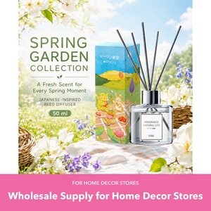 Diffuseur à bâtonnets Parfum Poire et Freesia Récolte d'Automne pour la Décoration Intérieure, Vente en Gros et Marque Privée - Product Image 1
