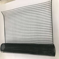 Filet en maille carrée HDPE 280 g/m², clôture en plastique pour jardin, maison, extérieur