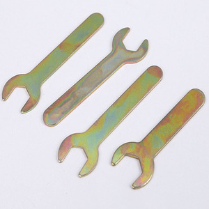 Hardware Hand Tools Carbon Steel Galvanized Mini Stamped Hex Flat Spanner Single Open End Wrench Allen Key Wrench Allen Key Wren - Product Image 4