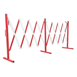 Extensible longueur 500cm de contrôle des foules <span class=keywords><strong>en</strong></span> métal ascenseur rétractable ciseaux clôture <span class=keywords><strong>accordéon</strong></span> <span class=keywords><strong>barrière</strong></span> - Product Image 1