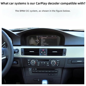 Không dây Carplay cho BMW CIC 1 <span class=keywords><strong>3</strong></span> 5 6 7Series X1 X3 <span class=keywords><strong>X5</strong></span> X6 Navigation Car DVD Player màn hình ban đầu nâng cấp gương - Product Image 4