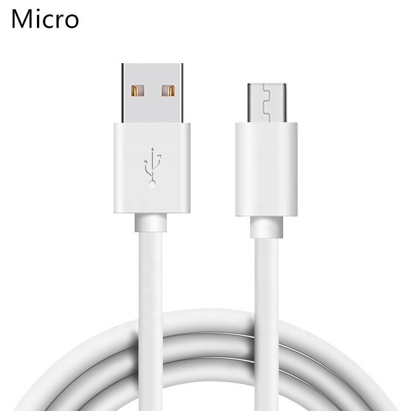 Factory Original High Quality 2A Micro Black/White Data Sync V8 Charger Usb C Cable For Samsung Phone