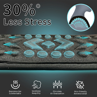 Coussin de remplacement pour sac à dos, de haute qualité, disponible en marque privée, rembourrage doux pour bandoulière, noir uni, durable