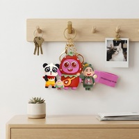 Breloques 3D personnalisées en gros, lettres intelligentes, claviers, voitures, chaussures, armes, épées, personnages d'anime et de dessins animés en PVC sur mesure