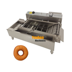 Freidora eléctrica integrada de gas comercial para donas/precio de máquina freidora de donas industrial - Product Image 3