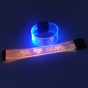 Konzert festival LED blinkendes Armband Leuchten Armband für Party