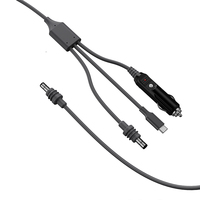 Cable de Alimentación MINI 3 en 1 Compatible con Starlink, Carga Rápida de 5A, Cable de Extensión USB 3.0, Cargador para Auto, Cable Starlink MINI
