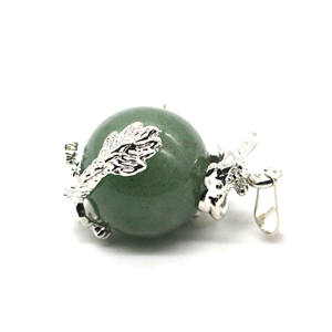 Vente en gros de pendentifs de bijoux à la mode perles de pierre naturelle pendentifs de pierre d'oeil de tigre pour la fabrication de bijoux - Product Image 5