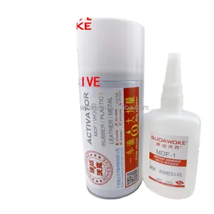 MDF-1 Kit 450ml Activator +100g Cyanoacrylate Adhesive And Super Glue With Activator Fast Adhesive With Activator