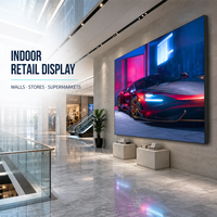Display LED HD per Interni P1.86 per Casa, Centro Commerciale, Ospedale, Frequenza di Aggiornamento Elevata 7680Hz, Video Wall LED