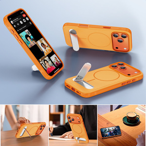 Coque de téléphone antichoc avec support invisible et chargement magnétique sans fil pour <span class=keywords><strong>iPhone</strong></span> 17 Air 16E 15 14 13 Pro 12 <span class=keywords><strong>11</strong></span> Plus XS Max - Product Image 6