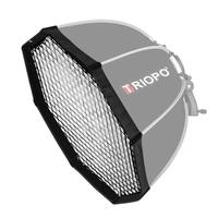 TRIOPO — diffuseur réflecteur de boîte à lumière, grille en nid d'abeille S65 de diamètre 65cm