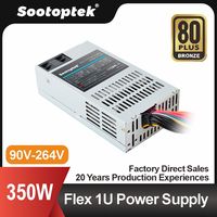 Fuente de Alimentación para PC de 350w Flex 1u ATX Mini, Precio de Fábrica, para Servidor, con Ventilador de Refrigeración de 4cm