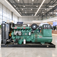 Groupe électrogène diesel à châssis ouvert 50Hz 230V/400V avec contrôleur Harsen, refroidissement par eau, pour alimentation de secours résidentielle
