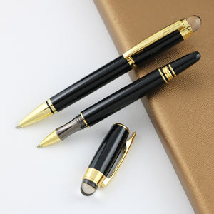 शानदार कस्टम एपॉक्सी लोगो दुर्लभ मीटर वॉकर पेन राल क्रोम ब्लैक डौई पेन क्रिस्टल टॉप एपॉक्सी रोलर बॉल पेन पुरुषों के उपहार के लिए - Product Image 5