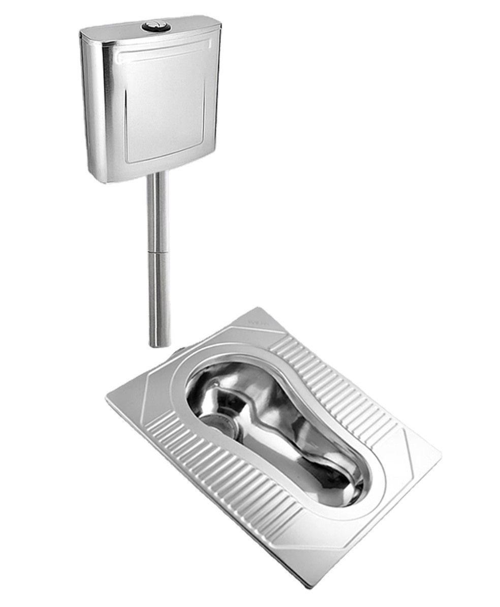 Urinoir Spoelkleppen Pedaal Type Squat Toilet Spoelkleppen Badkamer Squat Pan voor Efficiënte Water Managemen Voet Drukken Type Urinoir voor Openbare Plaats
