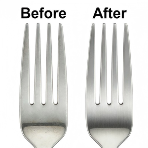 JINZHU 11kW 베어링 스테인리스 스틸 알루미늄 금속 식기 미러 폴리싱 기계 (칼, 숟가락, 포크 자동 식기용) - Product Image 6