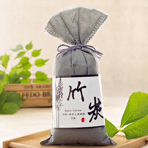 Bolsa de carbón de bambú de 0.1 kg para eliminar formaldehído, desodorizante para el hogar y el coche - Product Image 3