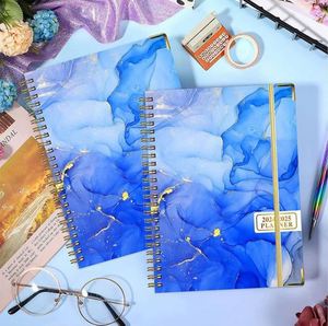Custom Design Printing Event Student <b>Journal</b> Notebook Thermal Binding Daily Weekly Monthly Agenda Planner 2024 Hardcover Gift - Product Image 4