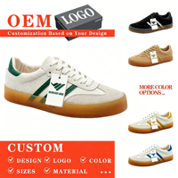Chaussures de skate pour hommes en PU de qualité supérieure, plateforme, style rétro, décontractées, à lacets, confortables, semelle en caoutchouc durable