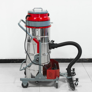 مكنسة كهربائية صناعية جديدة سعة 90 لتر للاستخدام الرطب والجاف، من الفولاذ المقاوم للصدأ، قوة 4500 واط، 220 فولت، مع ضمان لمدة سنة - Product Image 6